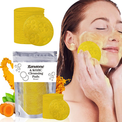 Turmeric Exfoliating Cleansing Pads | Excess Oil Cleansing