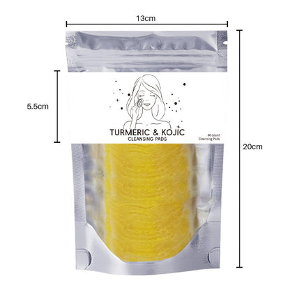 Turmeric Exfoliating Cleansing Pads | Excess Oil Cleansing