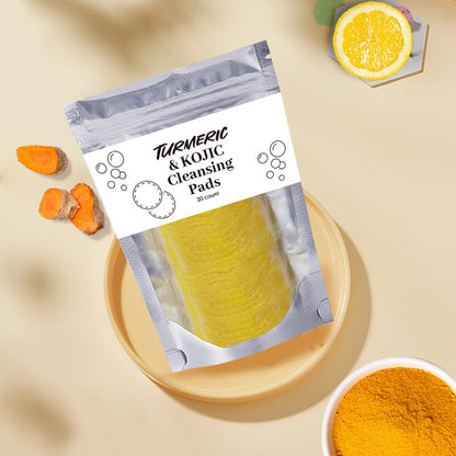 Turmeric Exfoliating Cleansing Pads | Excess Oil Cleansing